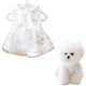 thumbnail image 1 of Vestidos de princesa para perros, falda de encaje para cachorros, ropa para mascotas, para bodas, fiestas de cumpleaños y gatos., 1 of 6
