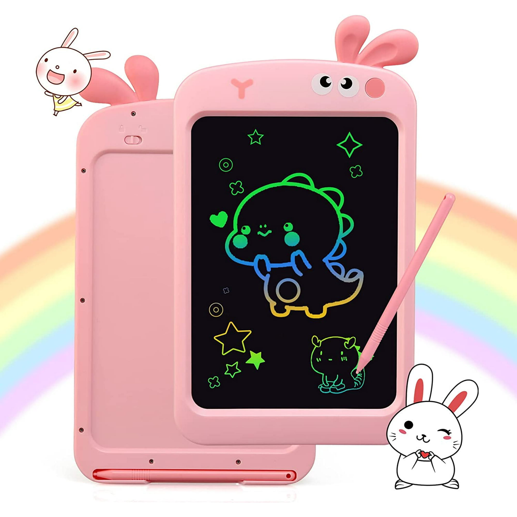TILIYHELLO LCD Writing Tablet for Kids,  Inch Colorful Drawing Board Magic  Slate Board Creative Educational Games Toy Christmas, Birthday Gift for  Girls Boys 3 4 5 6+ Years Old (Rabbit) | Walmart Canada