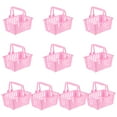 thumbnail image 1 of EeaseCA 10pcs Simulation Shopping Baskets Plastic Basket Toys Mini Candy Baskets, 1 of 7