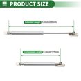 thumbnail image 4 of Unique Bargains 2 Set 9lb/40N 12inch/285mm Lift Supports Struts Silver Tone for Car Truck RV, 4 of 7
