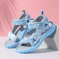 thumbnail image 4 of Earlde Girl's Sport Sandals Closed Toe Water Hiking Beach Outdoor Shoes, 4 of 7