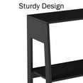 thumbnail image 4 of Lavish Home 5-Tier Ladder Bookshelf - Freestanding Wooden Bookcase Frame with Leaning Look - Shelves for Home and Office Storage, Black, 4 of 7
