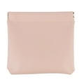 thumbnail image 1 of Xihbxyly Ofertas para mujeres Bolsa de almacenamiento portátil tipo sobre, Bolsa de maquillaje con cierre automático, Bolsa de maquillaje con fragmentos de cuero, 1 of 5