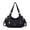 Black, variant on Angel Kiss Multi pocket women's shoulder bag with detachable straps
