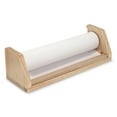 thumbnail image 4 of Melissa & Doug Wooden Tabletop Paper Roll Dispenser With White Bond Paper (12 inches x 75 feet), 4 of 10