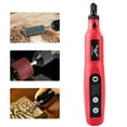 thumbnail image 2 of JENABOM 58 in 1 Mini Cordless Rotary Tool, 3.7V Electric Rotating Tool , LED Lights, 5-Speed and USB Charging, Used for Polishing, Carving, and DIY （Pink）, 2 of 4