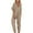 Blackness, variant on gakvbuo Wide-Leg Jumpsuit With Button Pockets For Women 2024 Summer Cap Sleeve Jumpsuits Deep V Neck Button Down Baggy Long Overalls Long Pants Onesie Wide Leg Pants Rompers