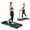 BLACK, variant on GEARSTONE Treadmills for Home, 2 in 1 Folding Treadmill, Under Desk Treadmill Walking Pad Treadmill with Bluetooth Speakers, Compact & Portable Treadmill with Remote & LED Screen, Office Treadmills