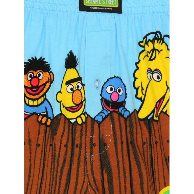 Sesame Street Men's Cookie Monster and Oscar The Grouch 2 Pack Boxerbrief  (X-Large) : : Clothing, Shoes & Accessories