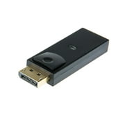 Adaptateur PrimeCables® Displayport (DP) mâle vers HDMI femelle, connecteur plaqué or, noir