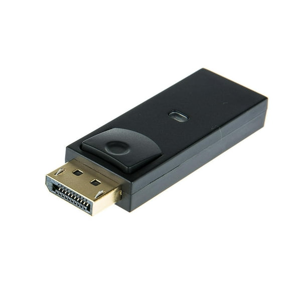 PrimeCables Adaptateur Mâle vers Femelle HDMI, Connecteur Plaqué Or, Noir