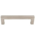 thumbnail image 2 of Contemporary Square Cabinet Pull, 96 Millimeters, Stanless Steel Base Material, Satin Stainless Steel by Stone Harbor Hardware, 2 of 3