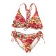 thumbnail image 1 of Hobie Bikini de 2 piezas con lazo lateral Chevron para mujer, multicolor, pequeño Hobie Bikini, 1 of 2