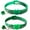 Green, variant on Breakaway Cat Collar with Bells, [2 Pack] Break Away Kitten Collar with Bells, Reflective Cat Collar for Girl Cats Kitty