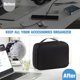 thumbnail image 2 of Organizador de Cables, Estuche Organizador Electrónico Bolsa de Viaje Universal Accesorios de electrónica Estuches para Cables, Cargadores, Auriculares, Mouse, Power Bank, Tarjeta SD (Negro), 2 of 4