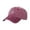 Wine, variant on DFEK Unisex Washed Heart Print Baseball Cap Adjustable Low Profile Sporty Casual Hat for Outdoor Daily Wear One Size