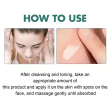 thumbnail image 4 of Crema iluminadora para el melasma con niacinamida de Eelhoe Crema iluminadora para reducir la melanina Suero para el cloasma Aclara las líneas finas del rostro, 4 of 5