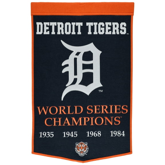 WinCraft Detroit Tigers 24" x 38" Championship Banner