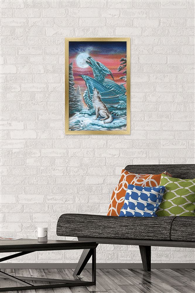 Ed Beard Jr - Moonsong Wall Poster, 14.725" x 22.375", Framed