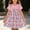 Pink C, variant on ATORRE Girls Ruffle Sleeve Tank Dress Summer Cute Floral Print Round Neck Cotton Beach Dresses Lightweight Comfortable Sundress 2026 Pink B 6-7 Years