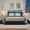 Black Full LED, variant on LHSHID Full Size Bed Frame with Ergonomic Headboard,Full Platform Bed Frame with Outlets Charger,Full Bed Frame with Storage Shelf,Bed Frame Full Size,Noise-Free,No Box Spring Needed