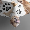 thumbnail image 5 of Golden Retriever Square Tablecloth,Waterproof Square Table Cover,Wipeable Spillproof Washable Table Cover for Home Kitchen Party Decor 52"x52"(132x132cm), 5 of 6