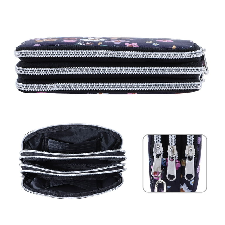 HAWEE Women's Wristlet Wallet, Floral Print Polyester photo 5