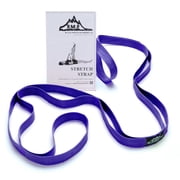 Black Mountain Products Stretch Strap with Instruction Guide, Black
