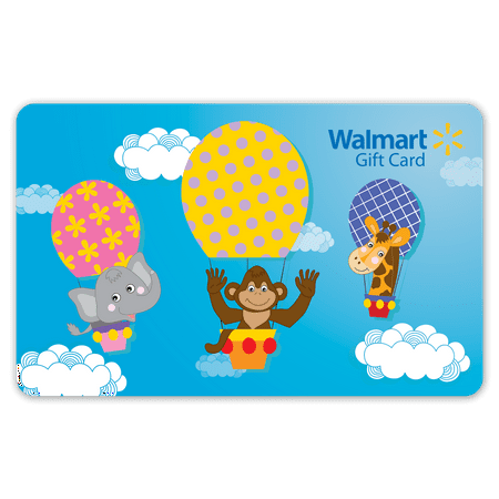 Animal Friends Walmart Gift Card