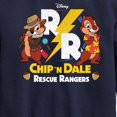 thumbnail image 3 of Chip 'N Dale Rescue Rangers - Rescue Ranger Logo - Toddler And Youth Crewneck Fleece Sweatshirt, 3 of 5
