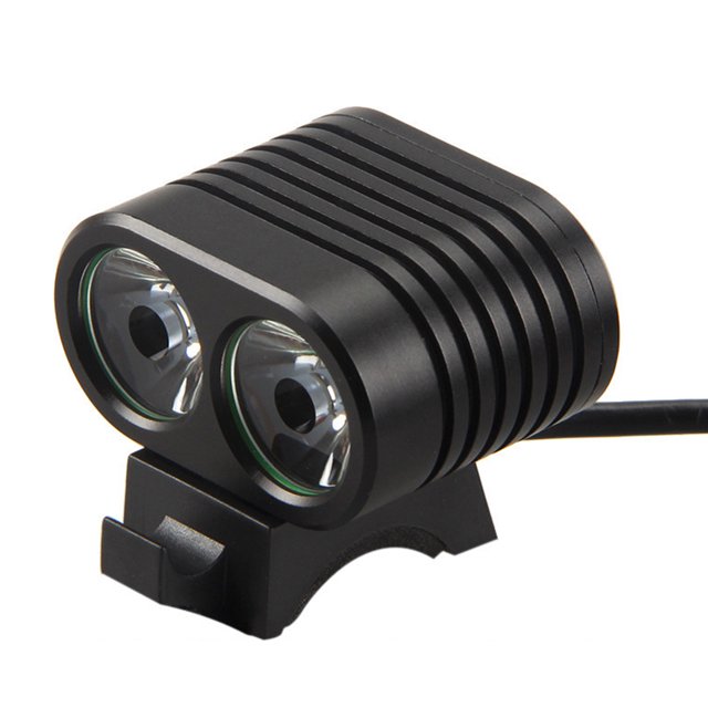 Accesorios de ciclismo impermeables de aleación de aluminio para faros delanteros de bicicleta LED (lámpara única)