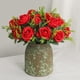 thumbnail image 5 of Flores artificiales, flores falsas, flores de imitación, juego de regalo para mujer, hermosas flores artificiales de seda falsas, ramo de boda de San Valentín, decoración nupcial, el soporte, 5 of 5