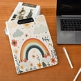 thumbnail image 5 of FORMRS A4 Clipboard Folder with Pen Holder Horizontal Foldable School Office Binder, Cute Rainbow, 5 of 9