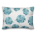 thumbnail image 2 of Creative Products Colorful Fish 2 20 x 14 Spun Poly Pillow, 2 of 3