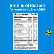 ZarBee's Naturals Children's Complete Multivitamin + Probiotic Gummies, Natural Fruit Flavor, 70 Ea (Pack of 2)