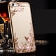 thumbnail image 2 of Estuche protector de cristal Baoblaze para telefono 6 / 6S Plus dorado, 2 of 7