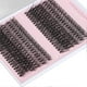 thumbnail image 3 of 240 Pcs DIY Lash Extension Kit D Curl Cluster Lashes Individual Eyelash Extension with Lash Bond and Seal Lash Tweezers 10‑16mm Pink, 3 of 5