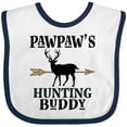 thumbnail image 3 of Inktastic Pawpaw Hunting Buddy Bow Hunter Boys or Girls Baby Bib, 3 of 4