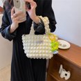 thumbnail image 4 of Bolso de hombro con pliegues estilo burbuja para mujeres, bolso de axila, bolso de mano casual y fresco, bolso de compras con estilo juvenil coreano., 4 of 9