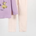 thumbnail image 5 of 2 Piece Pajama Set For Girls,Cotton Cartoon Pattern Sleepwear Pjs Set,6-12 Months 12-24 Months 2t 3t 4t 5t 6t 7t 8t 9t Children(Purple,7-8 Years), 5 of 8