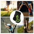 thumbnail image 4 of Unique Bargains 1pc Women Portable Adjustable Left Foot Ankle Support Brace for Sports X-Large Black Green Composite Neoprene Fabric, 4 of 4