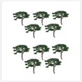 thumbnail image 1 of 2x 5X 1: 100 Modelo de árboles 10 Cm Fit Escala Ferrocarriles Modelo de Construcción Diseño 13 Elección Zulema 10pcs Dark Green Tree Diorama, 1 of 8