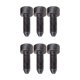 thumbnail image 5 of 6 tornillos de hierro para guitarra eléctrica, piezas de repuesto para puente de trémolo de doble bloqueo Negro, 5 of 8