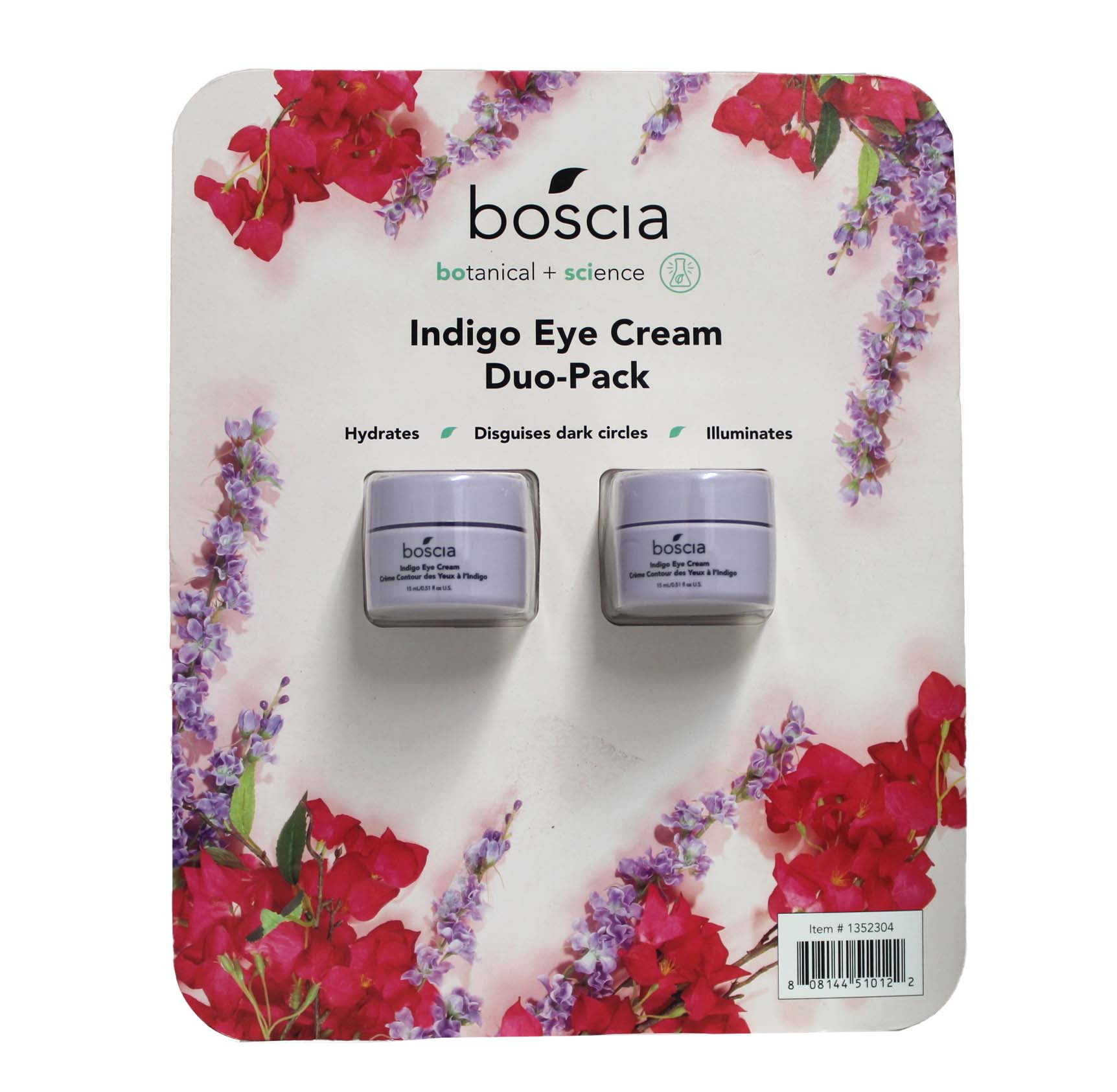 Boscia Indigo Eye Cream DuoPack 1.02oz