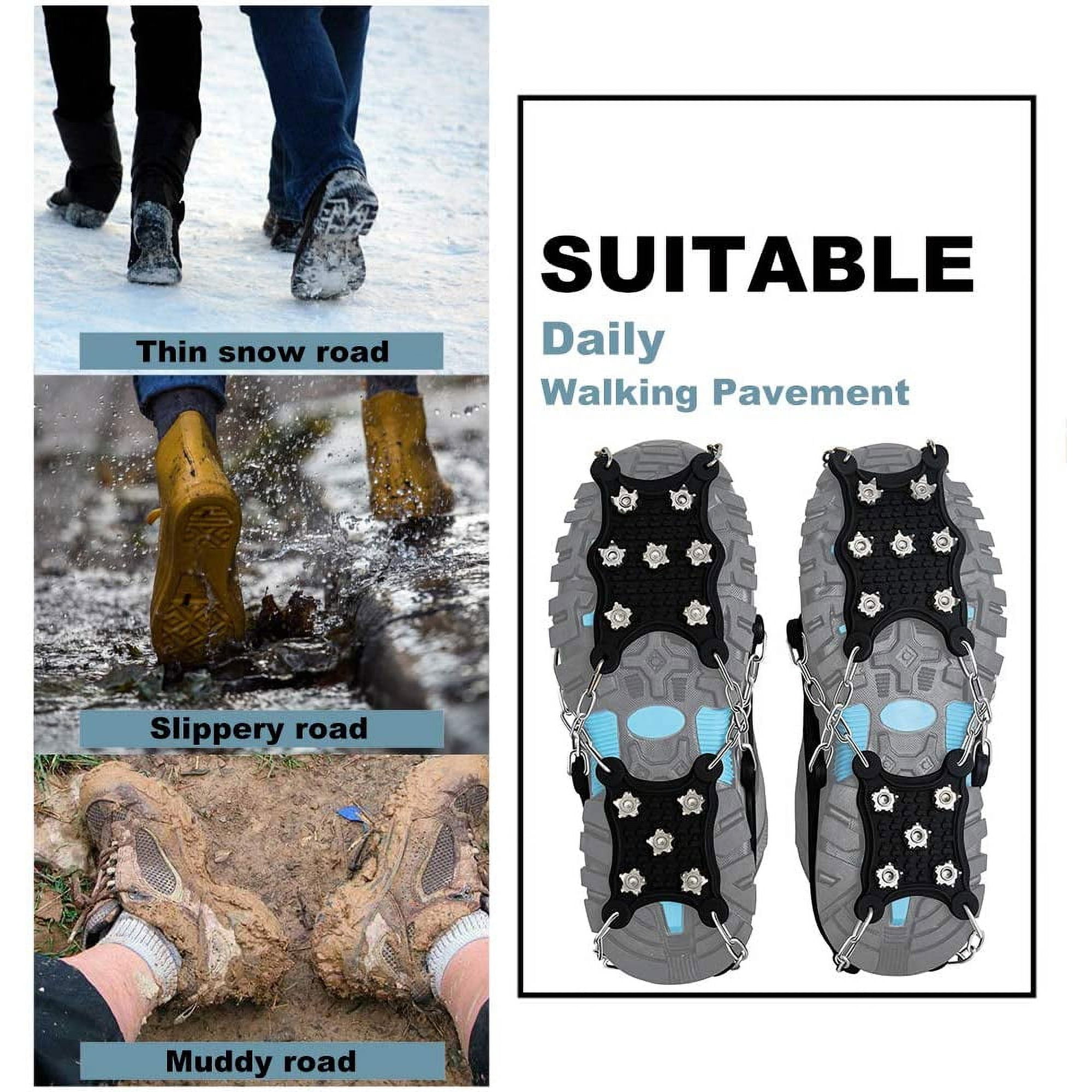 Crampons Antiderapant De Chaussures Pour L'hiver