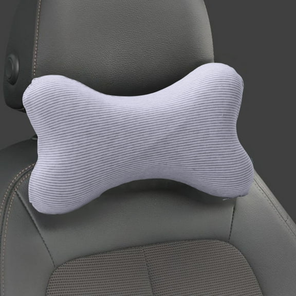 BiFandian Memory Foam Car Neck Pillow, Car Seat Headrest Pad, Auto Pillows Cervical Neck Rest Seat Headrest Cushion Pad, Soft Cozy Breathable