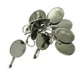 thumbnail image 1 of simhoa 12pcs French Lever Back Earring Hook Oval Tary Setting DIY Findings 25x18mm Base, 1 of 8