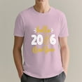 thumbnail image 4 of 2026 Happy New Year T-Shirt Pink 2026 T-Shirt, Festive Party Tee For New Year Celebration, Casual Holiday Top For Women And Men XL, 4 of 5