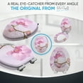 thumbnail image 2 of Sanilo Soft Close Toilet Seat ELONGATED, Quiet and Slow Close Lid and Seat, Strong Bumpers and Hinges, Blooming, 2 of 7