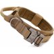 thumbnail image 1 of Sincero Collar táctico para perro con asa de control, collar ajustable militar de nailon, hebilla de metal, acolchado para perros medianos (L), 1 of 5